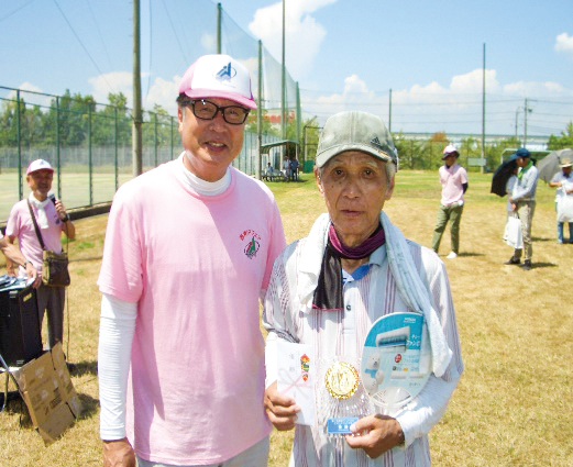 優勝　角さん（伊川・玉津GGクラブ）